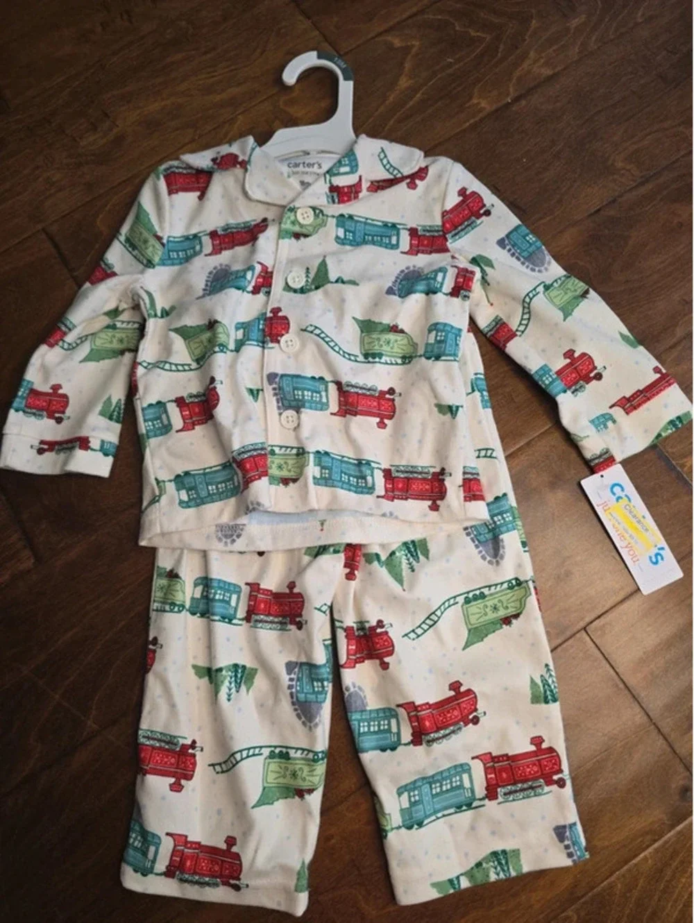 18m brand new christmas pajamas from carter's item, 486G8